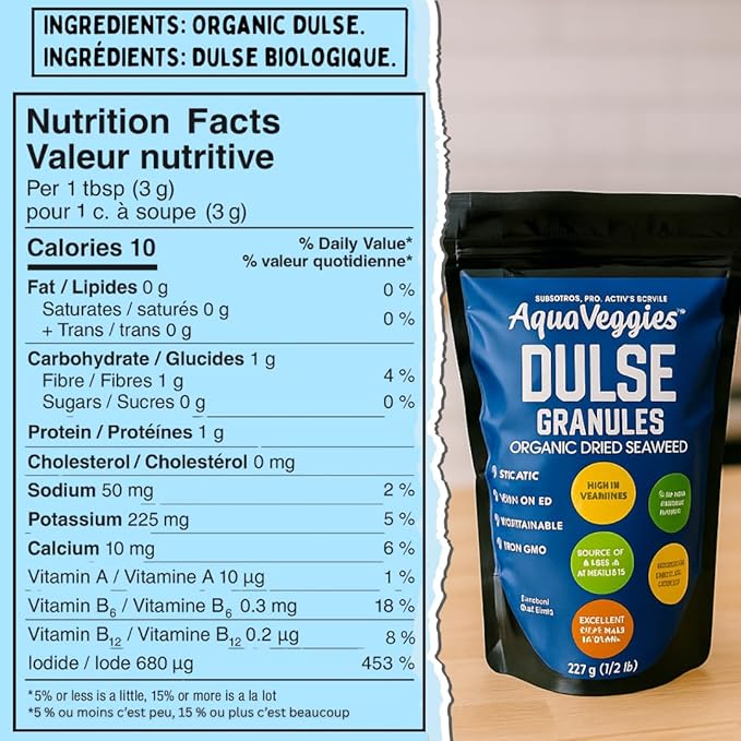 Organic Dulse Granules (227g)