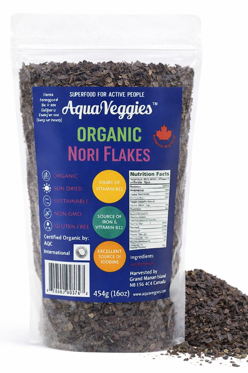Organic Whole Leaf Nori 16oz | Canadian Seaweed Supplier – aquaveggies