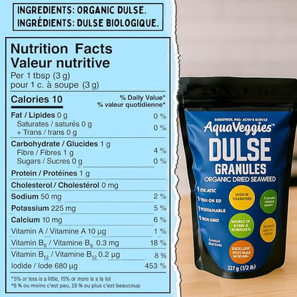 Organic Dulse Granules (227g)