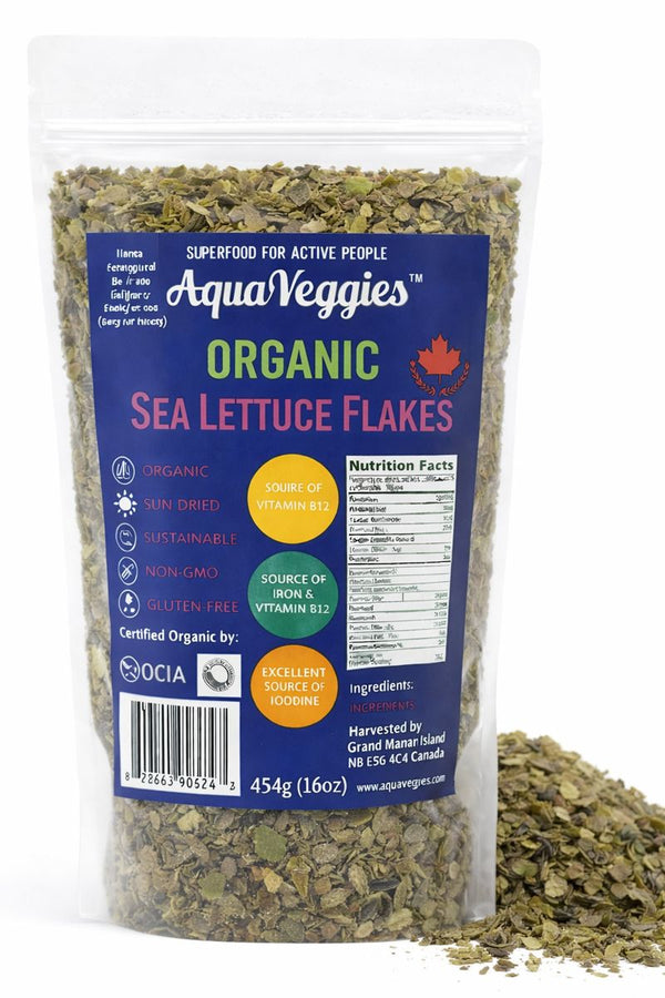 Organic Sea Lettuce Flakes (1lb)