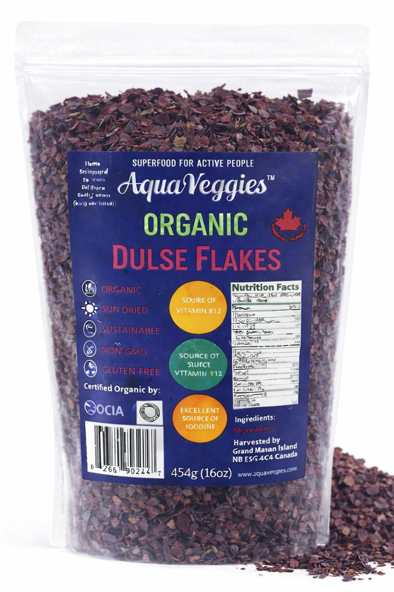Organic Whole Leaf Wakame (1lb) - Organic Wakame - Canadian Alaria